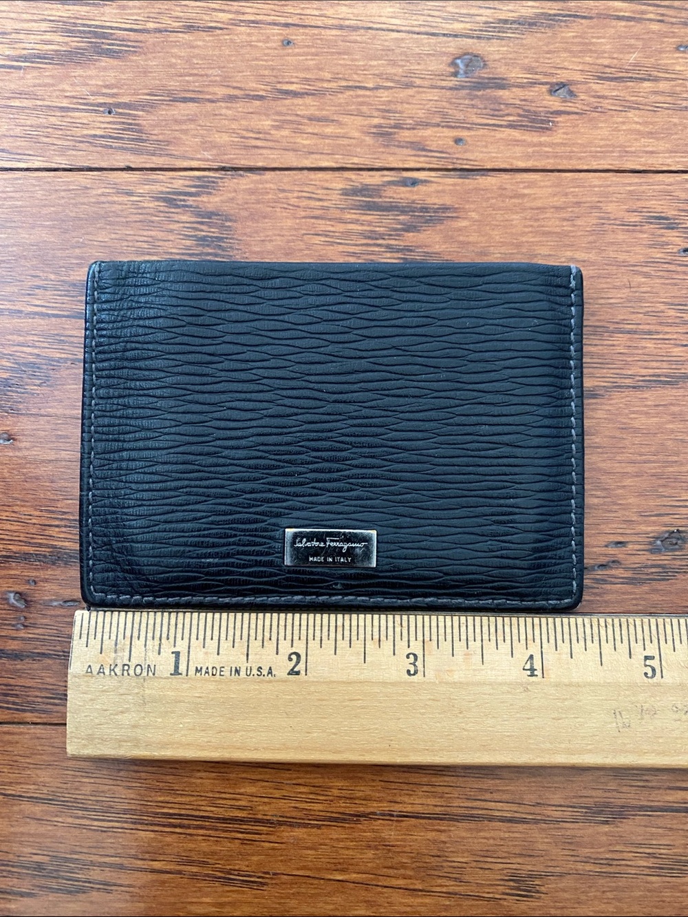 Salvatore Ferragamo wallet card holder